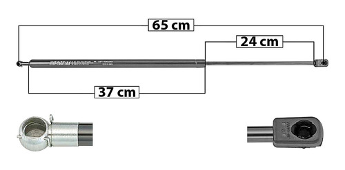 Amortiguador Cofre C/garantía Spart Traverse 2009 - 2012