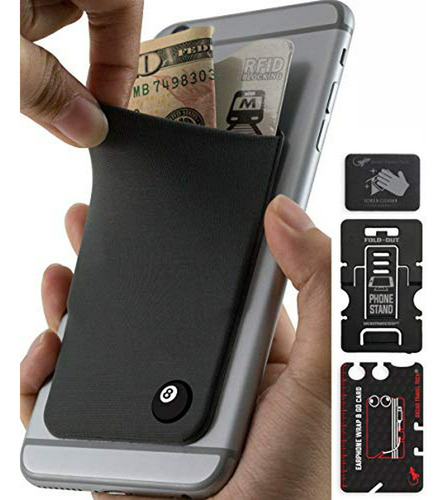 Gecko Travel Tech Adhesive Phone Wallet &