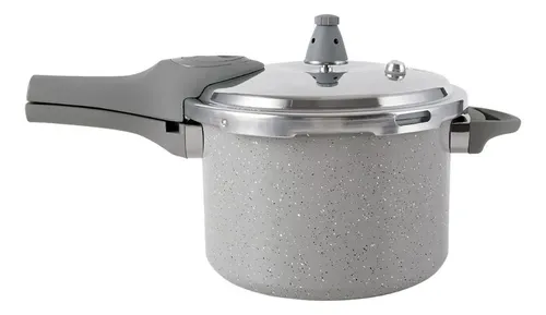 Panela De Pressãobrinox4,2l Antiaderenteceramiclifec/indução Cinza
