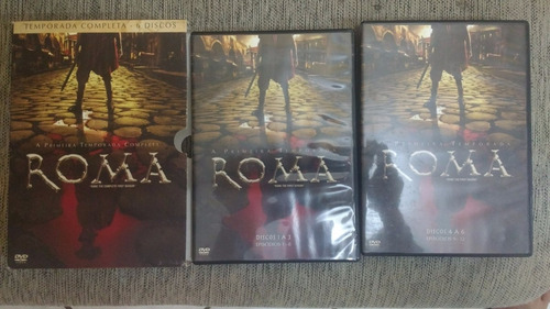 Seriado Roma 1ª Temporada Completa. 6 Discos