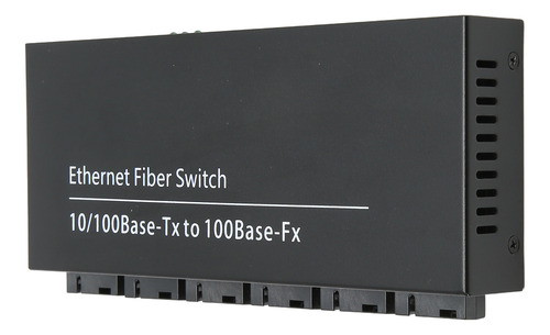Fibra Ethernet Tx1310nm Rx1550nm, 6 Puertos Ópticos, 2 Eléct
