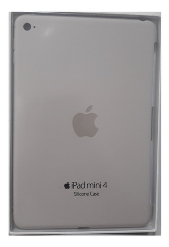 Capa Para iPad Mini 4 De Silicone _cinza Pedra Original Lacr