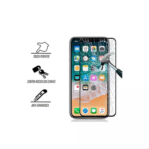 Kit 3 Pelicula 3d P/iphone Xs 11 1213 14 15 16 Promax/todos Transparente