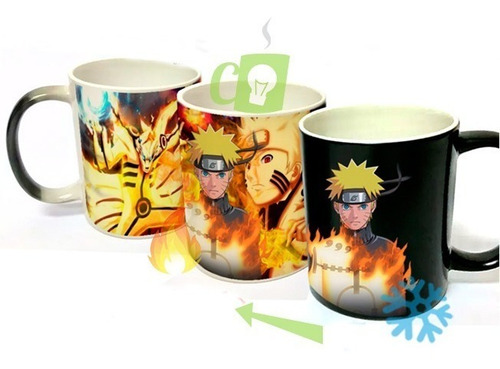 Tazon Magico Naruto 3d, Taza Naruto , Goku, Vegeta, Avengers