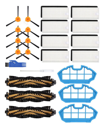 24 Piezas De Repuesto Para Deebot N79 N79s Dn622 500 N79w