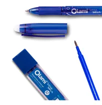 Comprar Boligrafo Y 6 Cartuchos De Tinta Borrable Olami Borra Borra