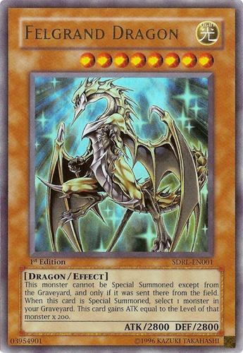 Felgrand Dragon (sdrl-en001) Yu-gi-oh!