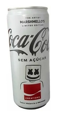Coca Cola Marshmello´s + Byte + Light 310ml Edição Limitada