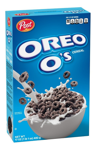 Cereal Oreo O's Sabor Chocolate Y Vainilla 482g