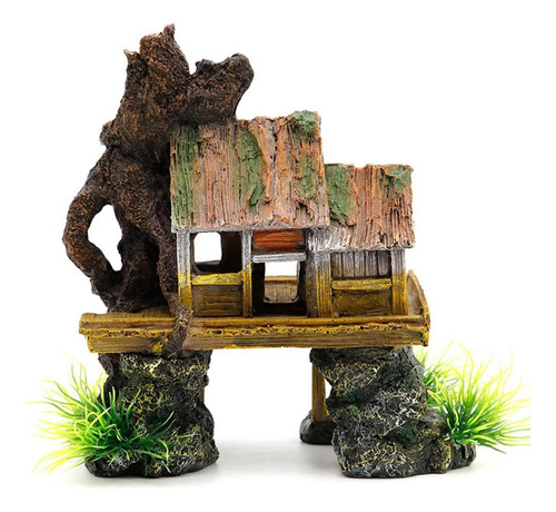 ** Adorno De Resina For Acuario, Escultura For Acuario, Casa