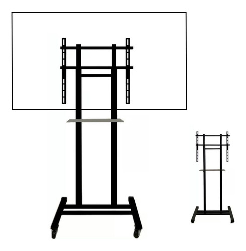 Soporte Pedestal Tv Móvil Con Ruedas De 32  A 65 