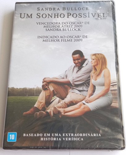 Dvd Um Sonho Possível - Sandra Bullock