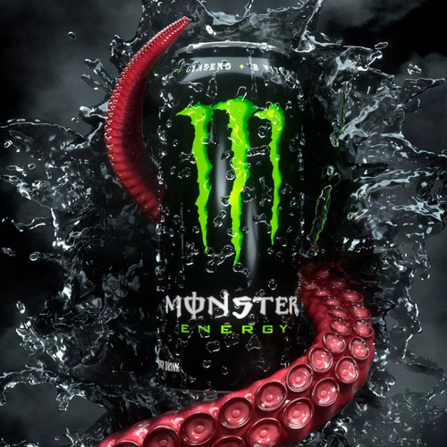 Monster Bebida Energizante Energy Green Lata - 01mercado