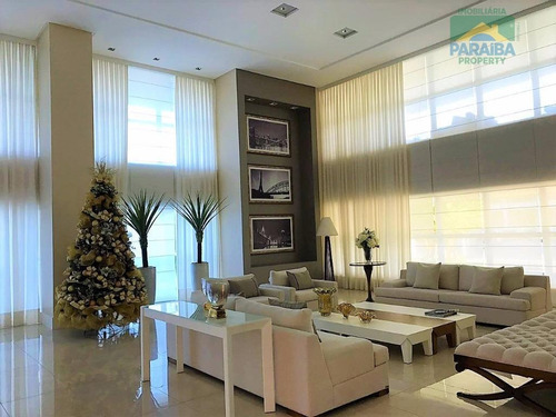 Imagem 3 de 15 de Apartamento Semi-mobiliado Residencial Para Venda E Locação, Altiplano Cabo Branco, João Pessoa. - Ap0879