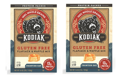 Pack 2 Kodiak Power Pancakes Hotcakes Gluten Free Frontier