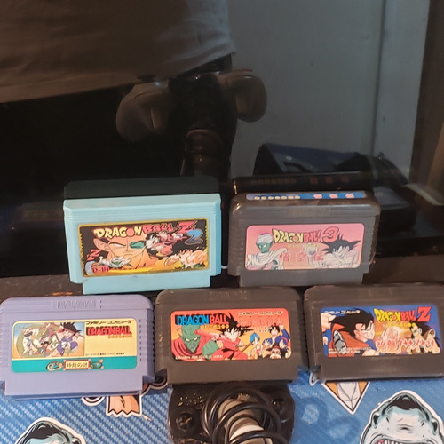 5 Videojuegos  Dragon Balls Famili Famicom