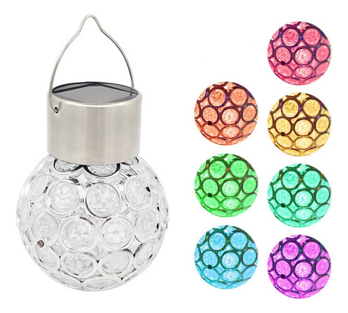 Linterna Solar Colgante Led Para Jardín Ip65 4 Piezas