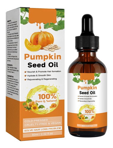 Aceite Semillas Calabaza,60ml,pumpkin Seed Oil For Hair