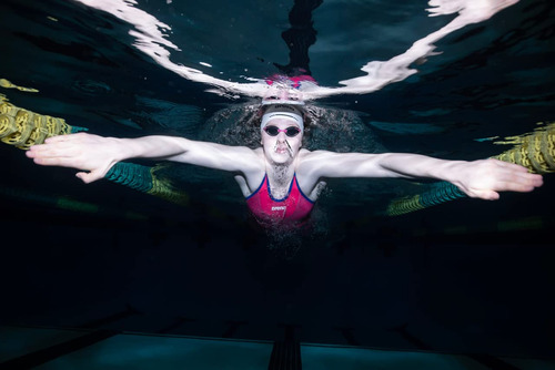 Gorro De Natación Arena 3d Soft Usa Unisex Racing, 100% Sili
