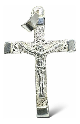 Colgante De Crucifijo Plata 925