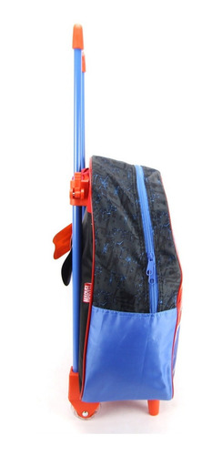 Imagem 3 de 10 de Mochila De Rodinha Homem Aranha Com Lancheira Xeryus 10660