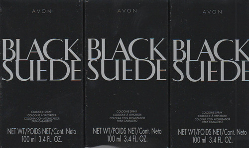 Perfume Avon Black Suede Eau De Toilette, 100 Ml, Para Hombr