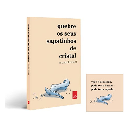 Libro Quebre Os Seus Sapatinhos De Cristal + Imã Personaliza