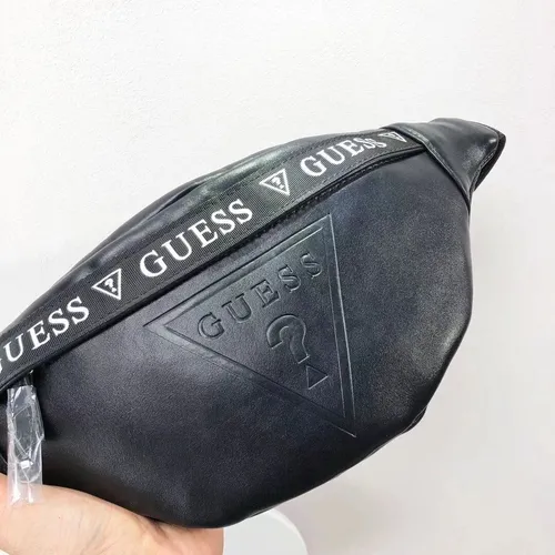 Riñonera negra guess sale
