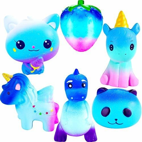 Galaxy Jumbo Squishies Slow Rising Animal Squishy Toys El Má