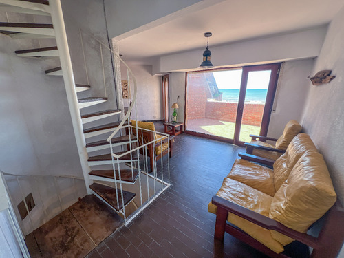 Excelente Triplex Para 8 Personas Frente Al Mar + Cochera Fija Cubierta