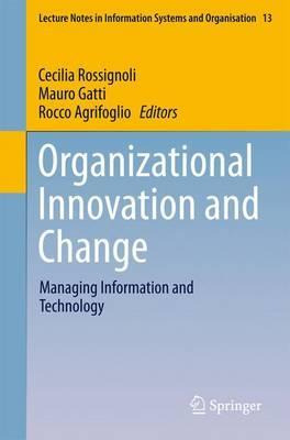 Libro Organizational Innovation And Change - Cecilia Ross...