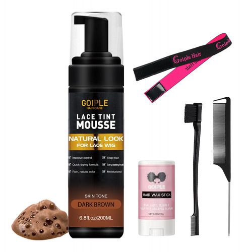 Mousse De Tinte De Encaje Para Derretir El Cabello, 6.8 Onza