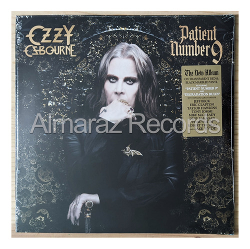 Ozzy Osbourne Patient Number 9 Limited Red/black Vinyl Lp