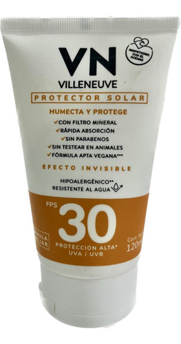 Protector Solar Villeneuve Fps30 120ml