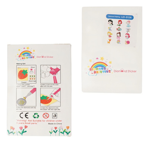 Para Kit De Pegatinas Infantiles Con Forma De Princesa Con
