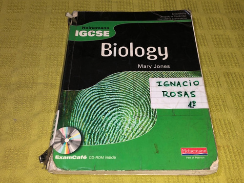 Biology Igcse - Mary Jones - Heinemann