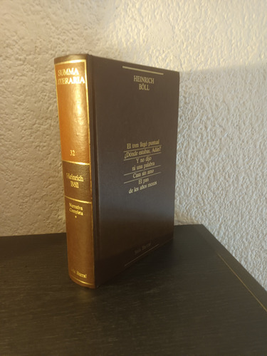 Narrativa Completa Uno Böll - Heinrich Böll (Usado)