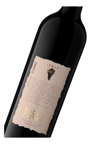 Vino Tinto Syrah Bodega Privada 750ml