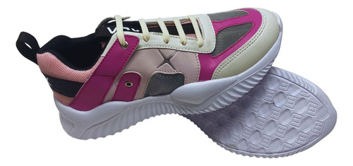Tenis Casual Para Mujer Con Cordones Vox Leire - 4001