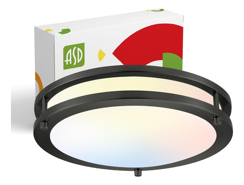 Lámpara De Techo De Montaje Empotrado Asd Led De 12 Pulgadas