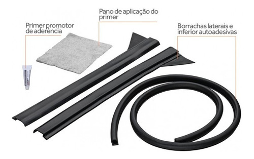 Burletes De Goma Keko Para Portón Trasero Mitsubishi L200