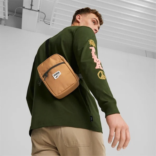 Shoulder Bag Bolsa Puma Downtown Front Loader - Original Cor Bege