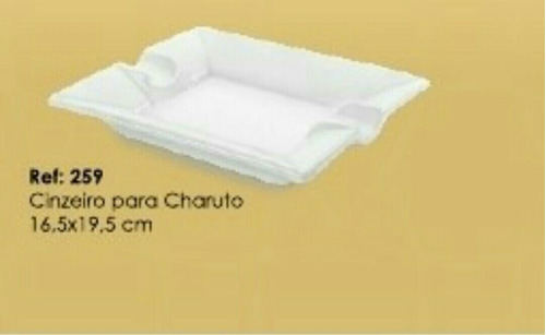 Cinzero Para Charuto Em Porcelana