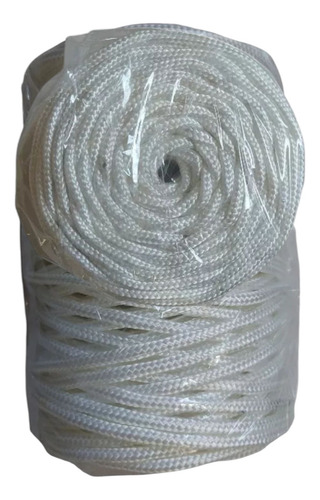 Corda Poliéster Trançado Pr Tarrafa, Rede, Etc 4mm 1kg 78mts