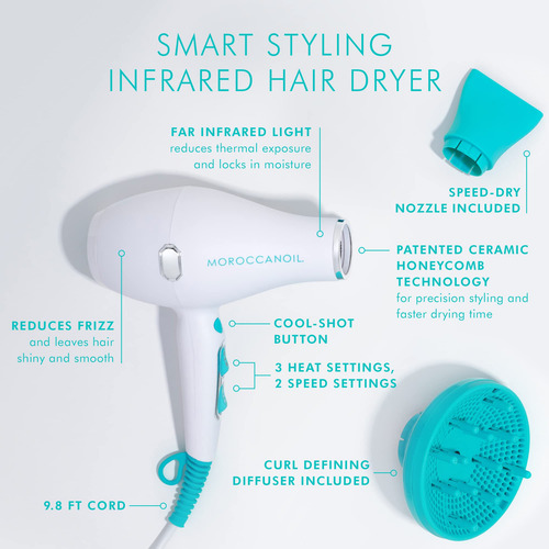 Secador De Pelo Moroccanoil Smart Styling Infrared