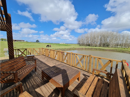 Vende Chacra 3 Hectáreas Con Casa 4 Dormitorios, Piscina Y Lago - Atlantida
