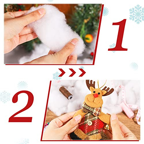 Nieve Falsa De Navidad De 7 Oz, Nieve Artificial Esponj...