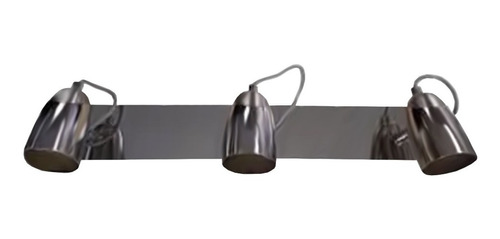 Spot Plafon 3 Luces Pared Techo Platil Konus Gu10