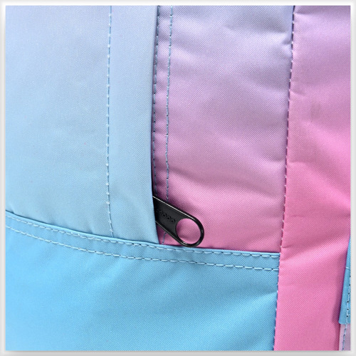 Mochila Escolar Goodpak 17 Pulgadas Adolecente Modax Color Unico Diseño De La Tela Degrade Celeste