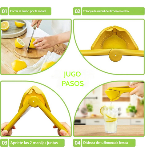 E Exprimidor De Limón Estractor Naranjas Manual Jugo